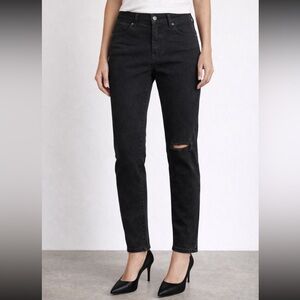 B+ab Black High Rise Skinny Jeans